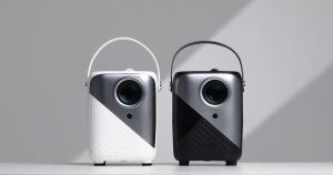 【ซื้อ 1 แถม 2】 New Portable โปรเจคเตอร์เกม 4K Full HD โปรเจคเตอร์ Built-In Android HDMI/USB รองรับการเชื่อมต่อโทรศัพท์มือถ