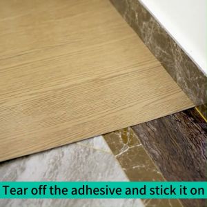 3D Wood Grain Floor Sticker Vinyl Tile Floor Self Adhesiv Waterproof Thicker Version Home Decorative