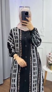 TERBARU GAMIS TWILL MODERN MOTIF CAP MODEL REMPEL BUSUI