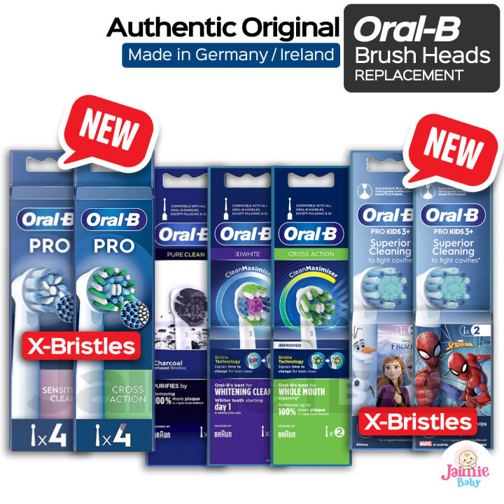 Original Authentic Oral B Electric Toothbrush Replacement Brush Heads