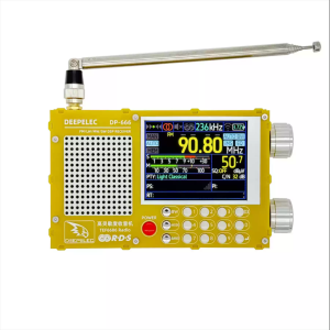TEF6686 DSP Radio DP-666 High Sensitivity Full Band FM AM FM Shortwave 2.8-inch 320x240 Resolution 3.7V/5000mAh