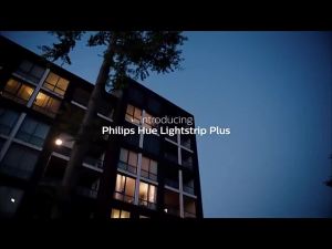 Philips | Bộ Đèn LED Philips Hue Lightstrip Plus 1m Màu Trắng Và Bộ Điều Khiển Thông Minh Tạo Không Khí Màu Sắc Có Thể Điều Chỉnh Độ Sáng Kèm Bộ Nối Dài Và Đầu Nối Cho Phòng Khách