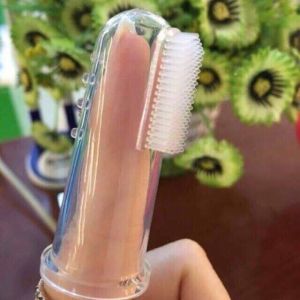 Rơ lưỡi xỏ ngón silicon siêu mềm - Có hộp đựng an toàn