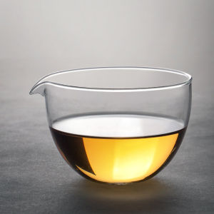 Chén Tống Thủy Tinh Thủ Công Joto Dụng Cụ Pha Trà Kung Fu Thủy Tinh Chịu Nhiệt Chén Chia Trà Chén Tống Tước Miệng Cốc Chịu Nhiệt Độ Cao Cỡ Lớn