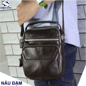 Túi Đeo Chéo Nam Da Bò Cao Cấp Songhan Leather Túi Đeo Vai Thời trang Đựng Vừa ipadmini Bảo Hành 12 Tháng Songhan Leather