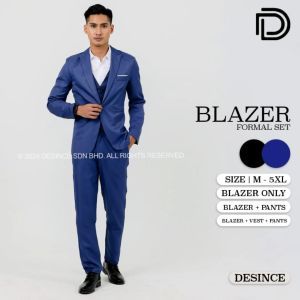 DESINCE Men Blazer Formal Business Outerwear Office Blazer Tuxedo MT 108