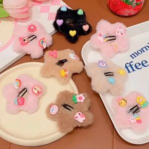 COD JEPIT RAMBUT ANAK BULU MODEL BINTANG KARAKTER LUCU / AKSESSORIS RAMBUT ANAK KOREAN STYLE