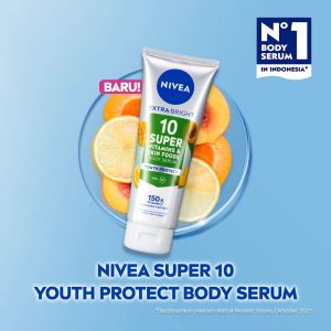 NIVEA Body Serum Extra Bright: Vitamin Super & Collagen untuk Kulit Lebih Cerah dan Sehat