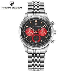 Pagani Design | New Chronograph PAGANI DESIGN Retro Quartz Watch For Men Stainless Steel Multifunctional Speed Wrist Watch Men Japan VK63 Movt