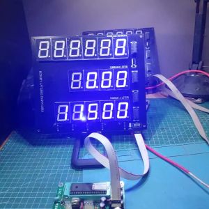 Layar Pertamini Display Pom Mini Segmen Seven 1.2 Inci Warna Biru Terang