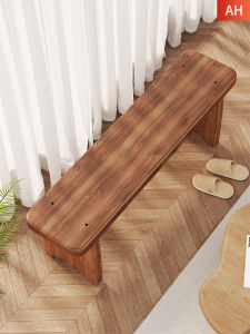 evesigar | Shoe Changing Bench Wooden Short Long Stool