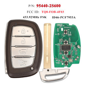 jingyuqin 95440-2S600 433Mhz ID46 Car Smart Key For Hyundai Tucson 2014 2015 IX35 TQ8-FOB-4F03 Proximity Keyless 4Buttons