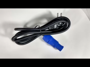 Stage Moving Head Light Power Cable PowerCon Connector 20A 250V 3Pin NAC3FCA PAR Light Power Adapter