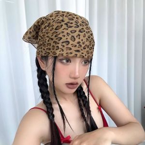 【On Sale】Nữ mới Khăn Quàng Cổ Lụa tất cả các trận đấu báo đốm Khăn Choàng Khăn trùm đầu hijab hồi giáo