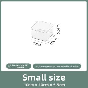 Transparent Compartmentalized Storage Box