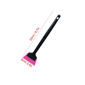 Mini Window Tint Squeegee Car Windshield Glass Quarter Squeegee Wiper Soft Rubber Blade Corner Film Installation Scraper