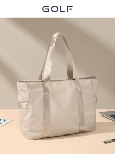 GOLF 2025 New Womens Large Capacity Tote Bag Fashion Commuter Single Shoulder Handbag Simple Laptop Bag Elegant Leisure Style