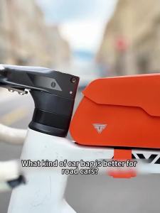 TOSUOD | TOSUOD 1.3L Túi Xe Đạp Chống Nước Siêu Nhẹ Top Ống Đi Xe Đạp Chìa Khóa & Túi Điện Thoại Xe Đạp Di Động Phụ Kiện Chống Mưa Nylon
