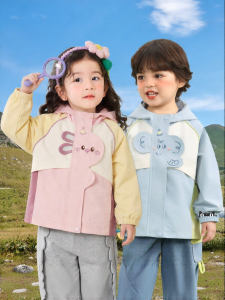 CUTEPANDAS | Áo Khoác Nữ Bé Gái Chống Thấm Nước Cấp 4 Mùa Thu