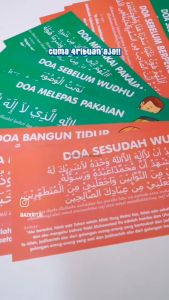 Stiker Doa Sehari-hari - EDISI DOA SEHARI-HARI - Part 2