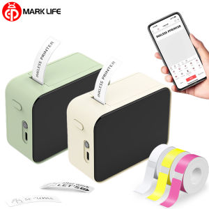 Máy In Nhãn Nhiệt Không Dây Bluetooth Marklife P15 Máy Làm Nhãn Dán Mini Tương Tự Như Niimbot D11 D110 Dùng Cho Gia Đình