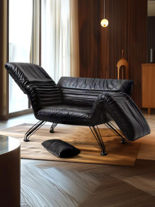 Leather Designer Foldable Sofa Chair