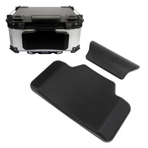 Motorcycle Trunk Backrest Top Case Passenger Backrest Pad Comfortable Upper Lower Split PU Leather Sponge for 55L/65L Top Box
