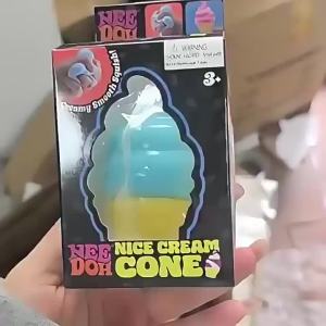 UBT | Stress Relief Slow Rising Gradient Ice Cream Cone Squishy Toy