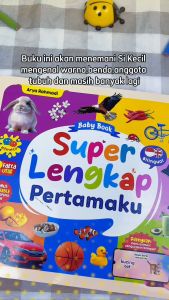 Baby Book Super Lengkap Pertamaku - Board Book Kosa Kata Bergambar Anak Usia 1+ - PQS