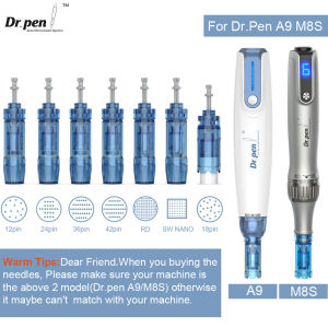 Dr Pen A9 M8S A8S A11 Microneedling Cartridges 12/24/36/42/3D/nano MicroNeedl for Derma Pen Mesotherapy Hydration Cartridges