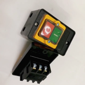 Waterproof ON/OFF Push Button Switch Pushbutton Switch With Base Case AC 220V/380V 10A KAO-10KH Flash Hardware