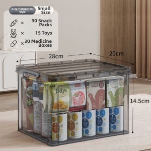 TIJU | Thickened Transparent Storage Box