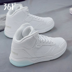 361° | Giày Sneaker Skate Cao Cổ Da Đế Dày Mùa Đông