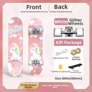 YUEZHANJINGDU | Kids Beginner Skateboard 3-12 Years Old