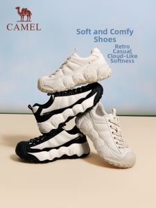 CAMEL | Soft and Elastic Ugly Cute Retro All-Matching Skate Shoes
