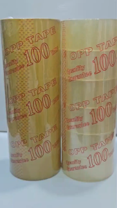 Băng keo OPP 100 yard trong / đục chắc chắn bám dính tốt