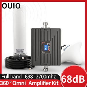 OUIO Mobile phone Network Internet DCS WCDMA CDMA Signal  Cell Signal Booster Repeater GSM 2G 3G 4G 5G Sound booster 4G LTE