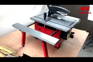 Unicorn 1800W Professional Table Saw machine for wood 8"250mm Sliding Woodworking Table Saw can be 45° Adjusting bench saw cutting machine bench saw cutting machine with blade included