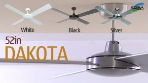 MT Edma 52in Dakota Kipas Angin Gantung Plafon dengan Remote Control