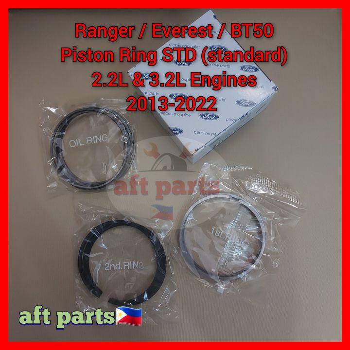 [OEM] Ford Ranger Piston Ring Everest set BT50 2.2 & 3.2 2013-2022 ...
