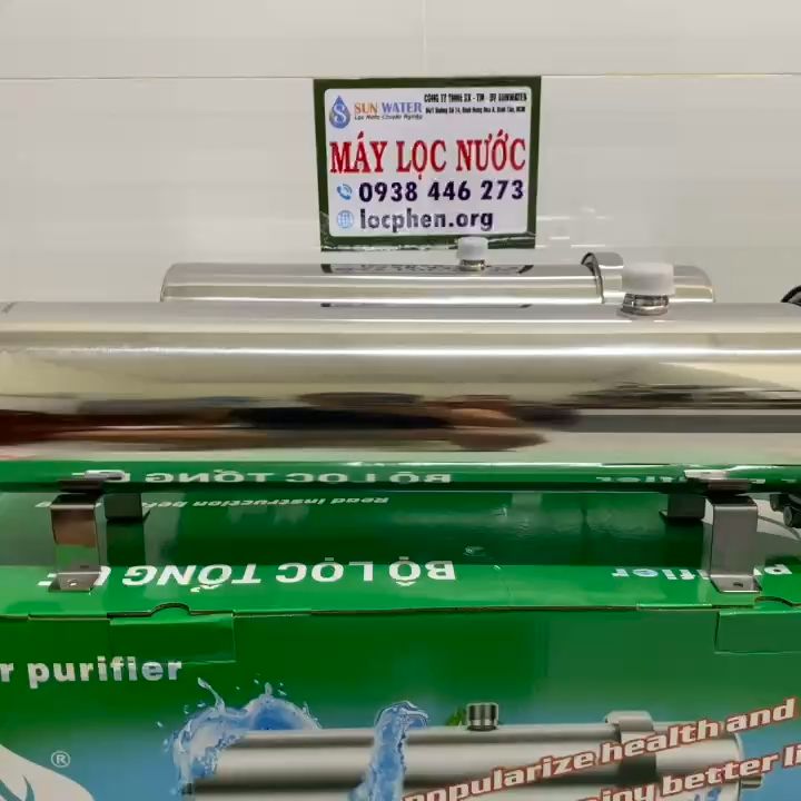 Màng Siêu Lọc UF inox 3000 Lít/h Lõi Lọc Bằng Sợi PVDF Lọc Tổng Đầu ...