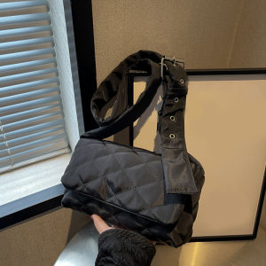 New Fashion Women Shoulder Bags Space Pad Cotton Winter Nylon Padded Quilted Shopper Bags Female Casual Crossbody Bags Handbags