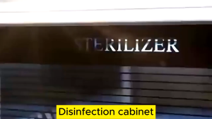 UV Sterilizer Disinfection Cabinet Multifunctional Ultraviolet Sanitizer Home Countertop Sterilization Machine for Dish Towel Beauty Tools Baby Bottles Daily Item Disinfection Use