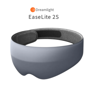 กันแสงตา Dreamlight 2S สีดำเต็มดวง กันแสงตาสำหรับนอน ดูดซับความชื้น ไม่กดตา 3D ตาบวม สามารถซักได้ สายรัดแบบยืดหยุ่น