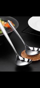 Bộ 2 Chiếc Thìa Canh Inox 304 17.5 và 20cm - Muỗng ăn Lẩu Nhỏ Xinh