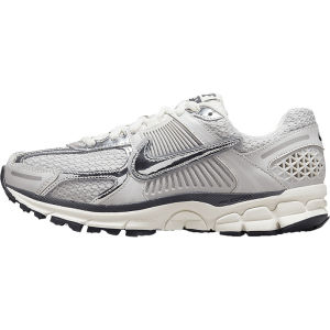 Nike | Womens Running Shoes Zoom Vomero 5 Cushioning Athletic Shoes White Grey Black FD0884 025