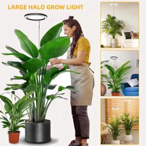 1 pc Height Adjustable LED Grow Light Plant Growing Lamp Full Spectrum with 3 Timer for Indoor Large Plants