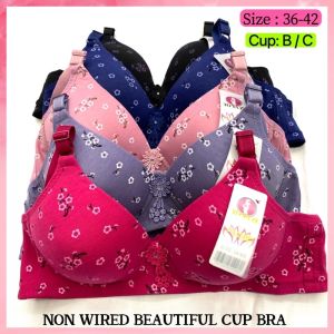 36-42 NON WIRED BEAUTIFUL CUP BRA #804} / BAJU DALAM 36-42