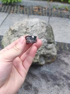 Nhẫn Nam Cổ Điển Hình Đầu Lâu Bằng Thép Không Gỉ 316L Trang Sức Thời Trang Phong Cách Punk Dành Cho Thanh Thiếu Niên - Thiết Kế Hình Bộ Xương Độc Đáo Nhẫn Kim Loại Phù Hợp Với Mọi Dịp.