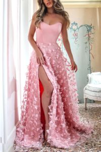 30 ชุดเดรสงานเลี้ยงแบบพันผมแยกเซ็กซี่หรูหรา ชุดราตรี